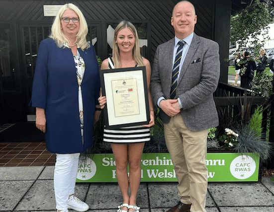 Hannah snaps up Student of the Year award at Royal Welsh Show