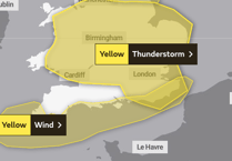 Met Office issue further updates for thunderstorm