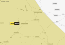 Met Office issues yellow weather warning for 40mph winds