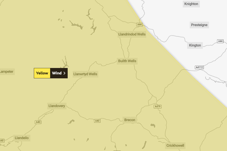 Weather warning