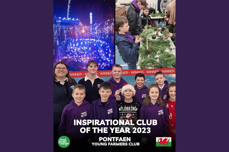 Pontfaen YFC award win