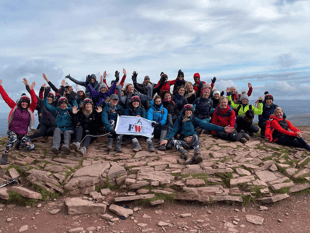 Forces Wives Challenge tackles isolation through Pen y Fan hike