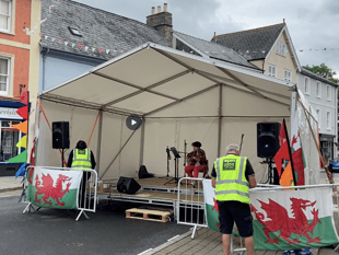 VIDEO: A look at the street scene of Brecon Jazz Festival!