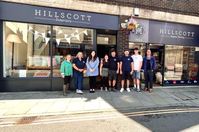 The Mayor of Brecon helped open Hillscott Projects extension