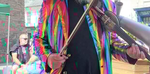 Busking in Brecon a huge success with an encore on the way