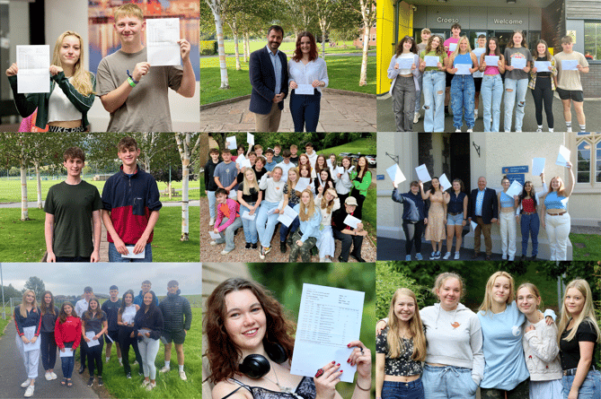 A-level results day B&R 2023