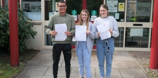Exam results flood in at Brecon Beacons College
