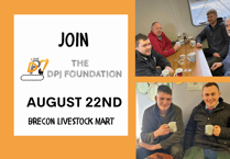 DPJ Foundation to visit Brecon Livestock Market today