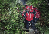 Mountain Rescue Team assist injured walker amidst Storm Betty 