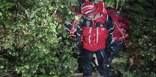 Mountain Rescue Team assist injured walker amidst Storm Betty 