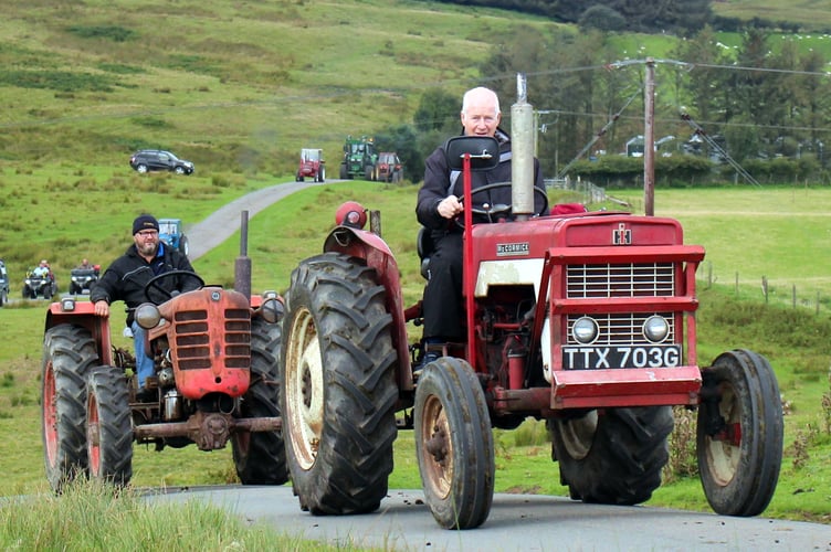 Ex garage man Richard Mason leading another garage owner Martin Davies.