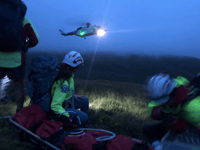 Brecon Mountain Rescue Team helps dogs in difficulty at Elan Valley