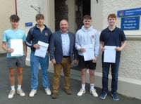 Llandovery College GCSE students shine bright on results day