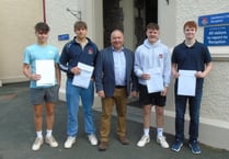 Llandovery College GCSE students shine bright on results day