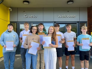 Ysgol Maesydderwen 'exceptionally pleased' with GCSE results