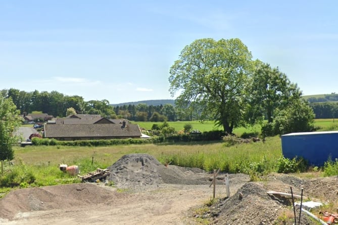 Looking towards where ten houses will be built as phase two of Jacks View housing development In Norton