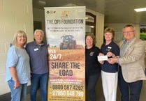 Brecon Rotary helps raise hundreds for rural mental health charity