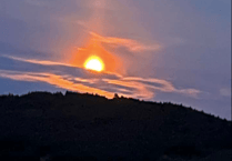 VIDEO: Powys sightings of the Super Blue Moon