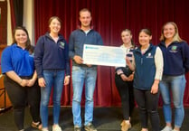 Sennybridge YFC make donations to multiple charities at AGM