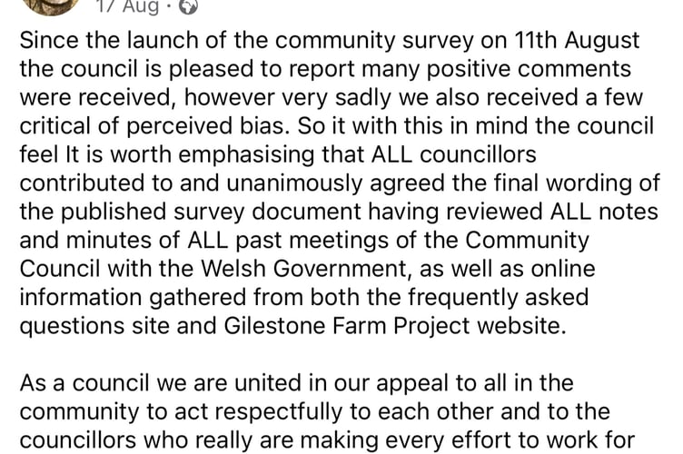 The council has admitted that a number of local residents have complained about bias and the misleading nature of the survey.