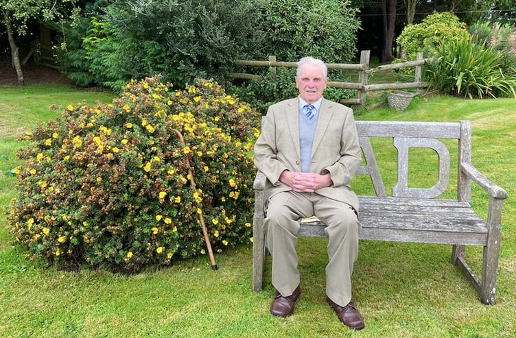 Llanafan Fawr Show Chairman, Mr Rhys Jones.
