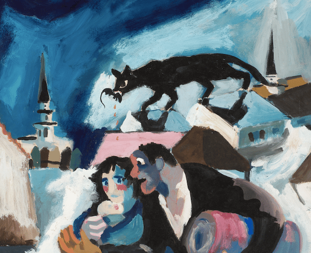 Josef Herman (1911 Warsaw, Poland – 2000 London, England) Refugees, c. 1941