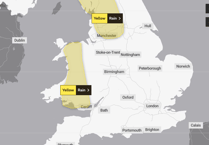Met Office issues yellow weather warnings over Powys