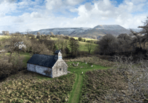 Paving slabs stolen from 13th century Beacons church