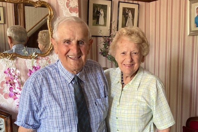 Trevor and Evelyn Morgans at The Castle Hotel