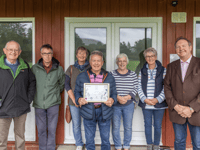 Llanwrtyd Wells celebrates Wales in Bloom success!