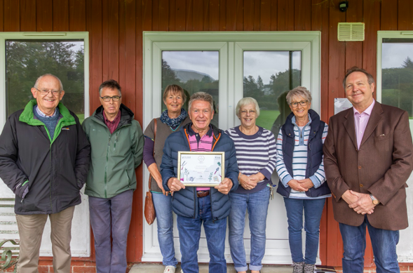 Llanwrtyd Wells celebrates Wales in Bloom success!
