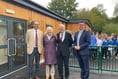 First Minister Mark Drakeford opens new Flying Start nursery in Brecon