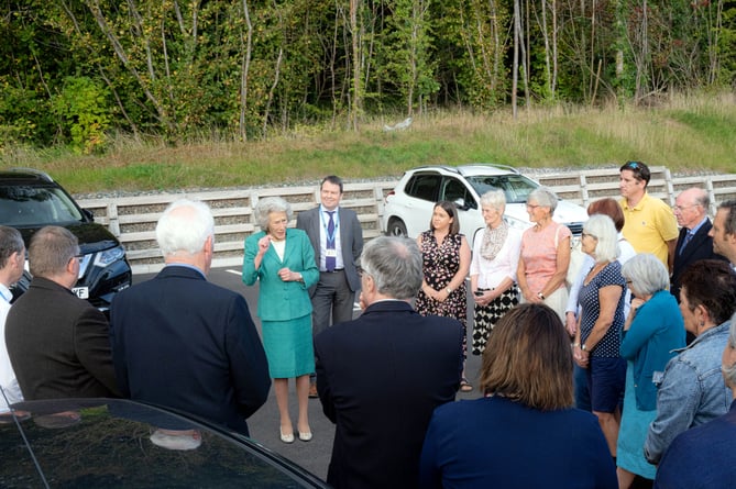 Brecon hospital car park