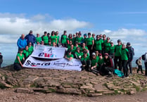 Forces wives scale Pen y Fan for charity