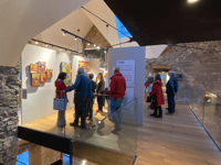 VIDEO: Hay Castle hosts refugee artists exhibition