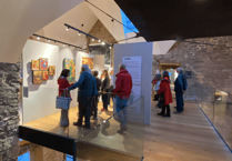 VIDEO: Hay Castle hosts refugee artists exhibition