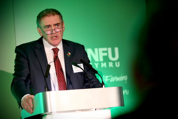 Aled Jones NFU Cymru Conference 2022