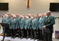 Male voice choir strikes a chord in charity concert