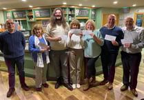 Garden centre raises more than £1,300 for charity in one month