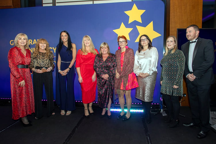 Calan DVS was honoured at the prestigious Welsh Charity Awards held last week in Cardiff