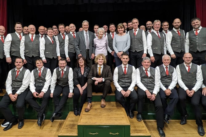 Côr Meibion Machynlleth at Victoria Hall