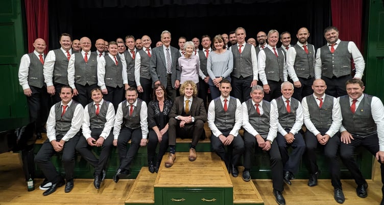 Côr Meibion Machynlleth at Victoria Hall