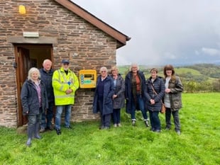 Rural chapel thanks Lions for life-saving defibrillator 