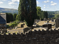 Unsafe headstones to be laid flat in Powys cemeteries