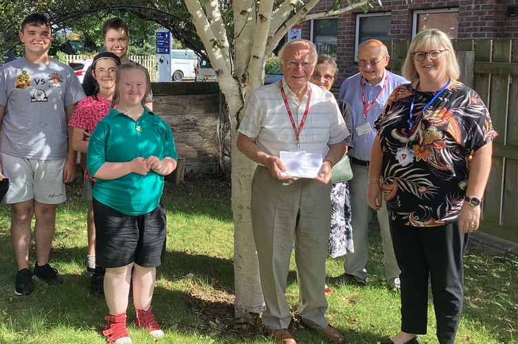 Ray Morgan Brecon school donation