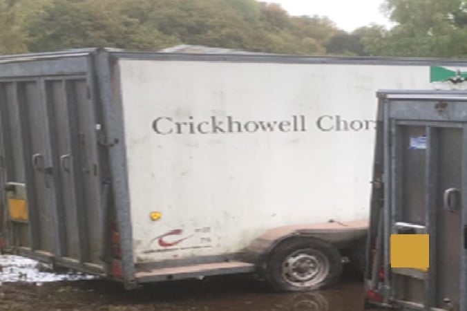 Theft of trailer Crickhowell 23.09.23