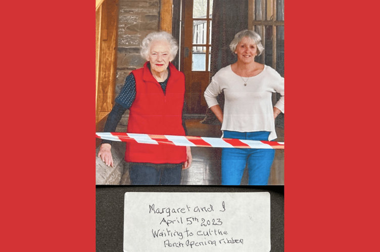 Age hasn't slowed Lynn down. She still writes and is still an active member of Hay's society.