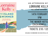 Lorraine Kelly visiting Crickhowell in February