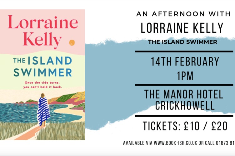 Lorraine Kelly will be hosting an event at The Manor Hotel, Crickhowell