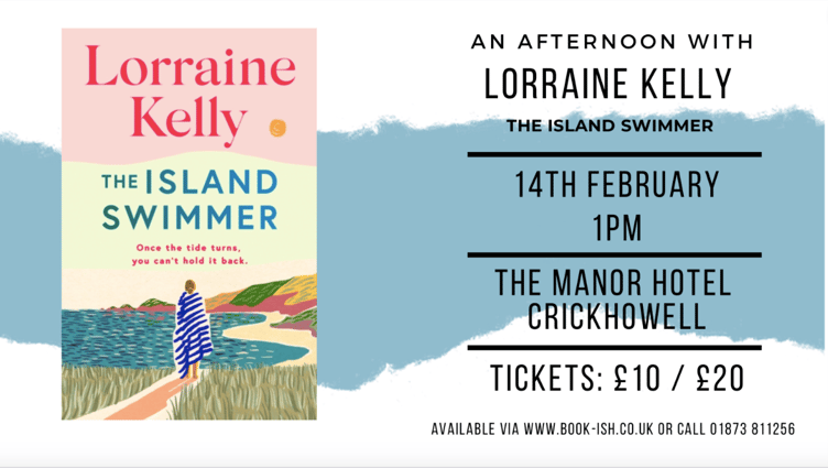 Lorraine Kelly will be hosting an event at The Manor Hotel, Crickhowell
